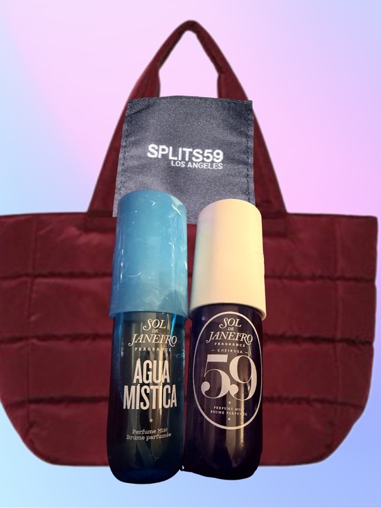 Splits59 Handbags - Splits59 Navy Quilted Tote & Sol De Janeiro Fragrance Mists